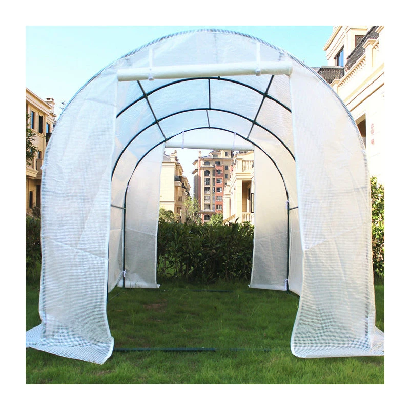 Agriculutral /Commercial Plastic Film Polytunnel Walk Garden Greenhouse Flower House for Sale