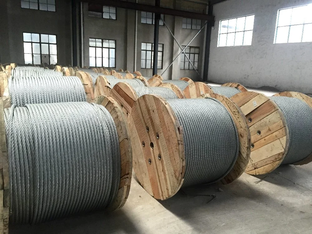 6*19s+FC GOST Steel Wire Rope for Elevator Use