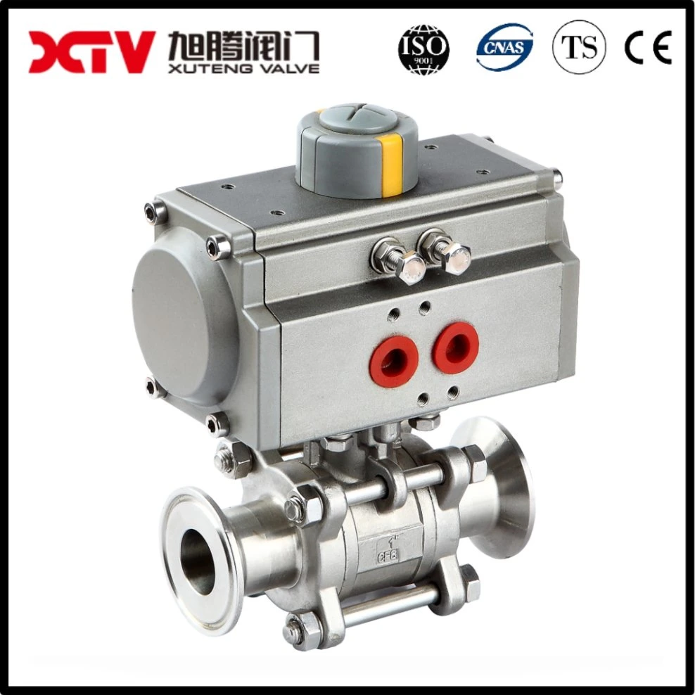 3-PC Screwed Ball Valves with Pneumatic/Electric Actuator