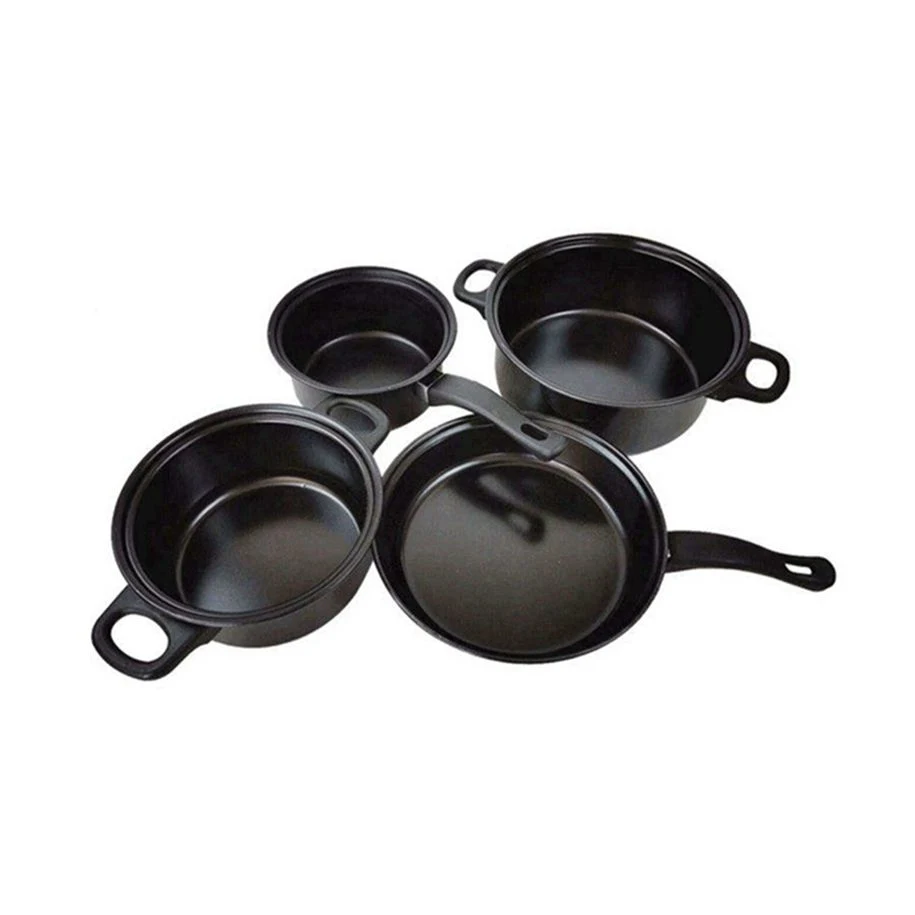 13 piezas de acero inoxidable antiadherente Cookware