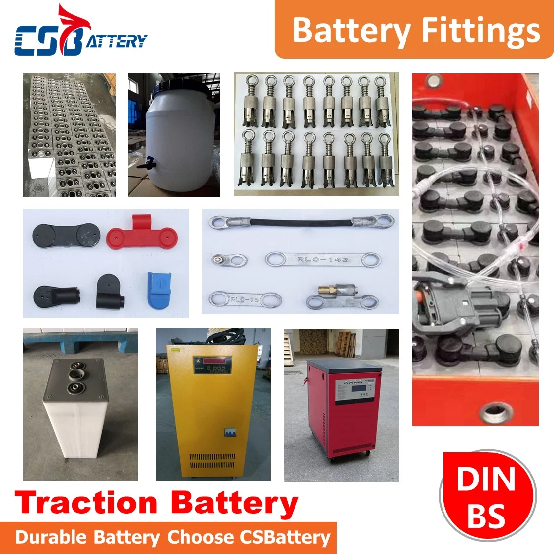 Csbattery 80ah/Plate Bateria Forklift-Deep-Cycle Pzs/Pzb-Tubular-Flooded Battery for Transportation/National-Defense/Underground-Mine/2pzs160/3pzs240/4pzs320/Ad