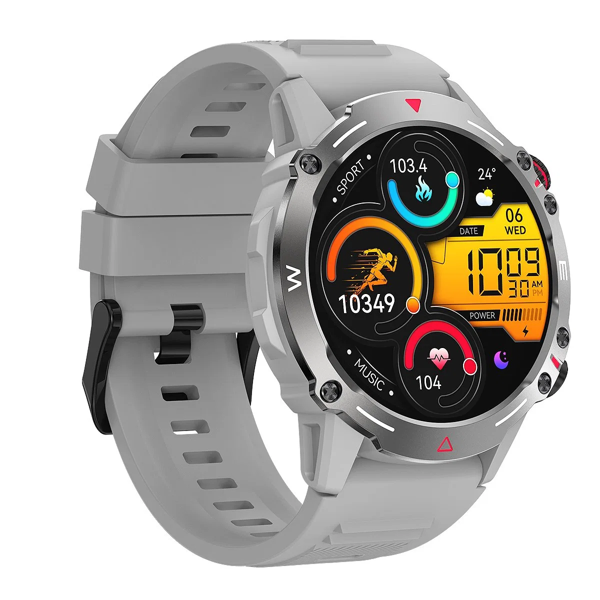 2023 HK3PRO fréquence cardiaque du sommeil pression sanguine Actualités Push électronique Montre sport haute définition Smartwatch HK87