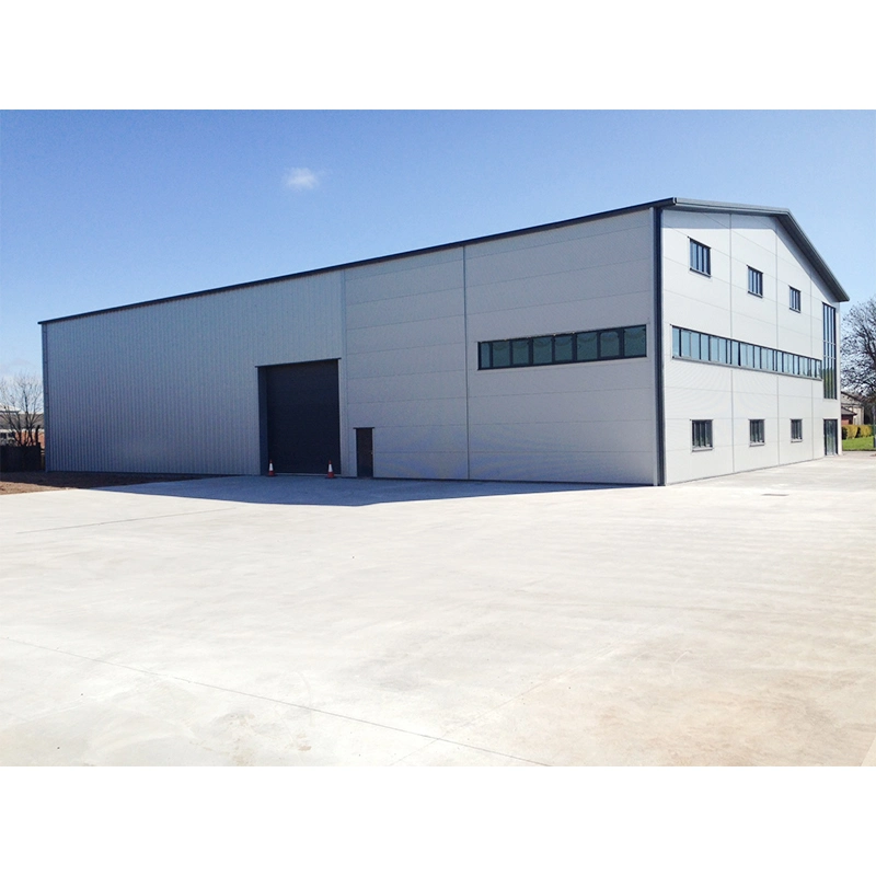 Prefab Steel Structure Building of Cow Farm Horse Barn