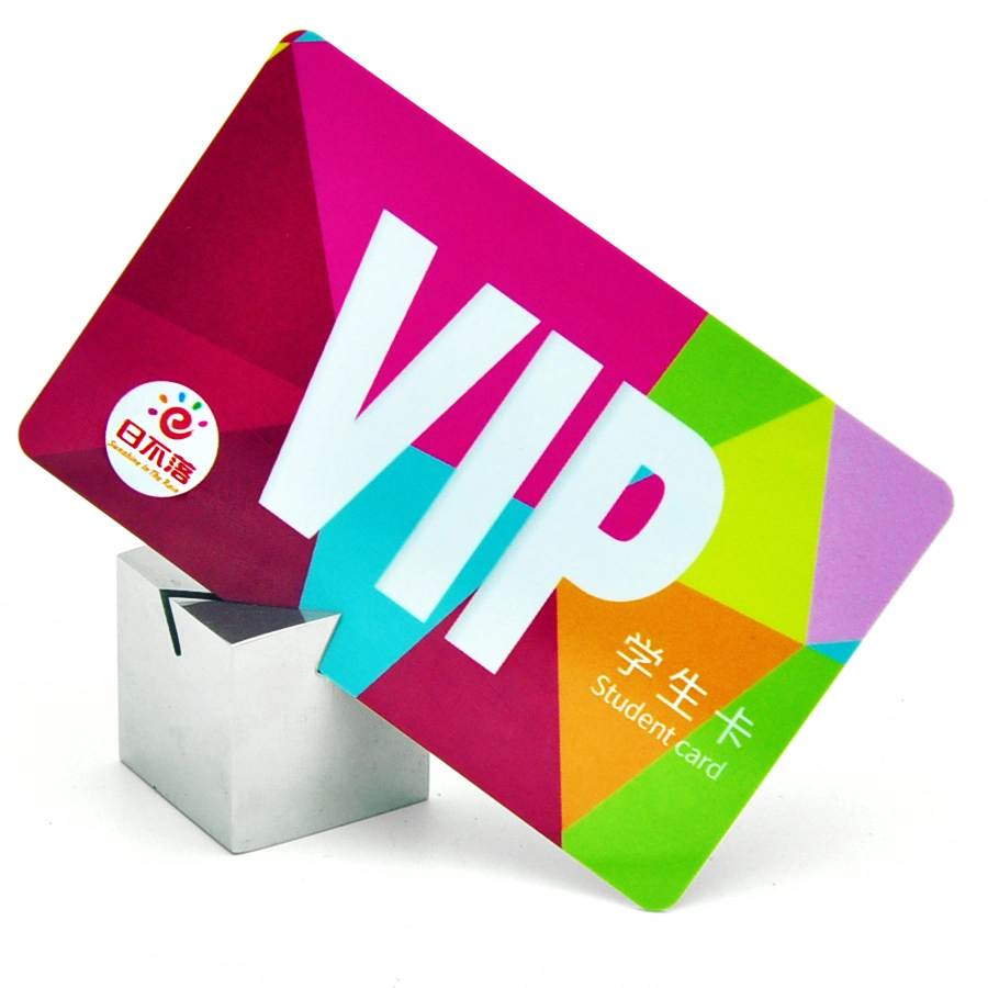Custom Design PVC Printing Card Student Membership VIP Gift Card