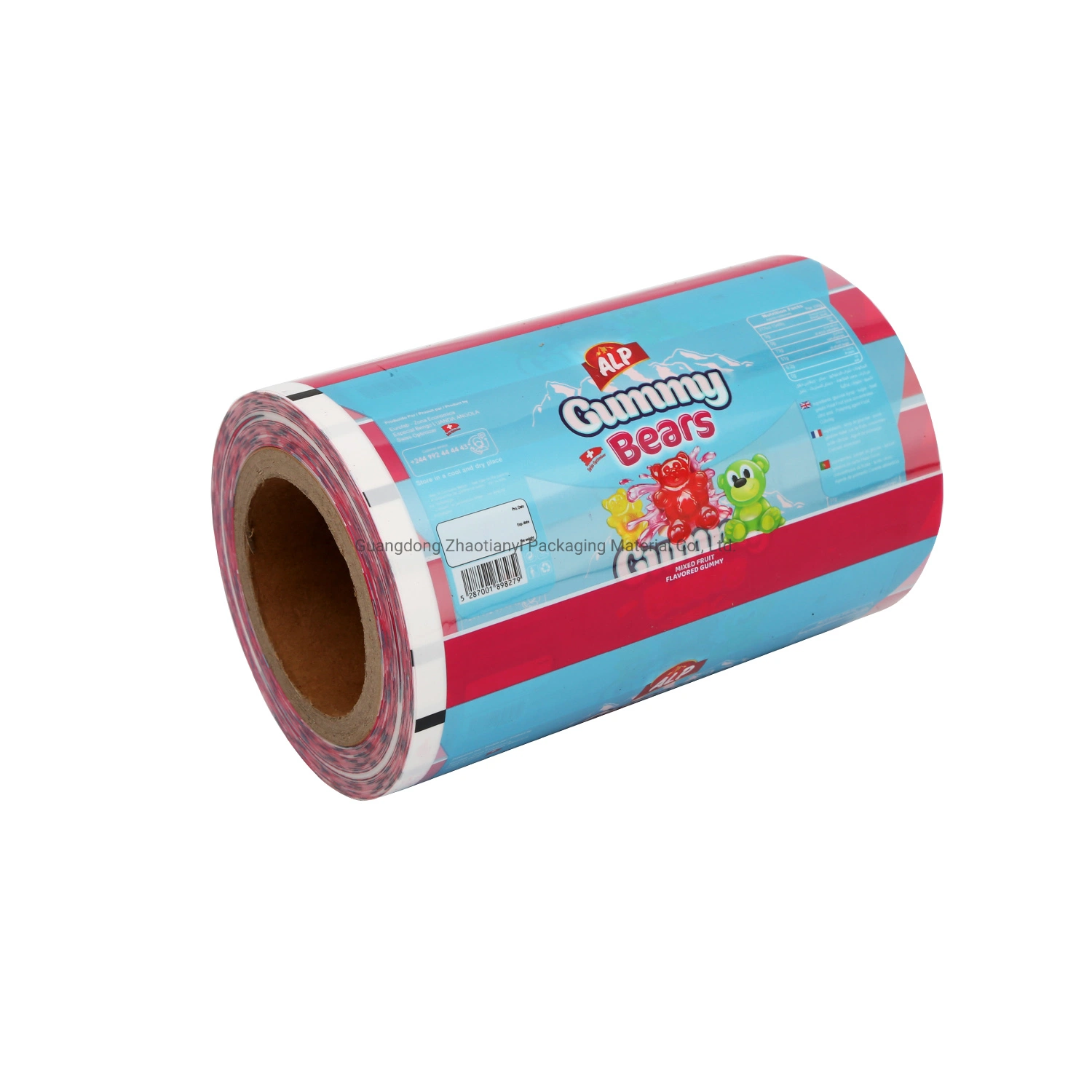 Custom Printed Packaging Reasonable Price Cold Seal Rolls Food Grade Plastic Film Roll