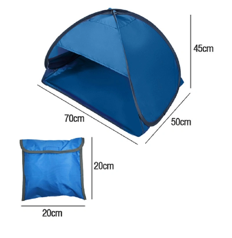 Portable Pillow Small Folding Protection Personal Tent Sun Shade Wbb16767