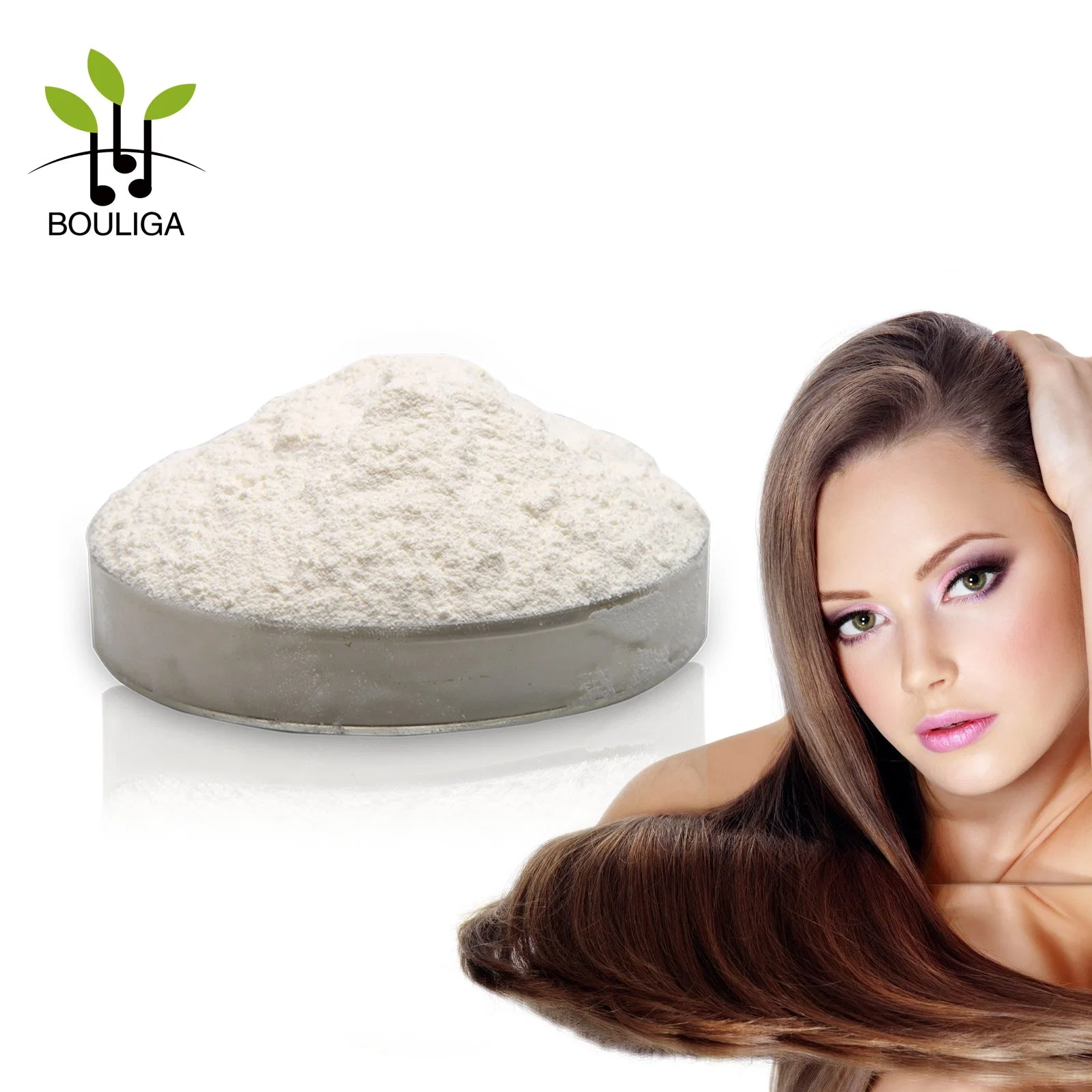 Bouliga High-Quality 100kda Sodium Hyaluronate Cosmetic Grade Hyaluronic Acid 1million Molecular Weight