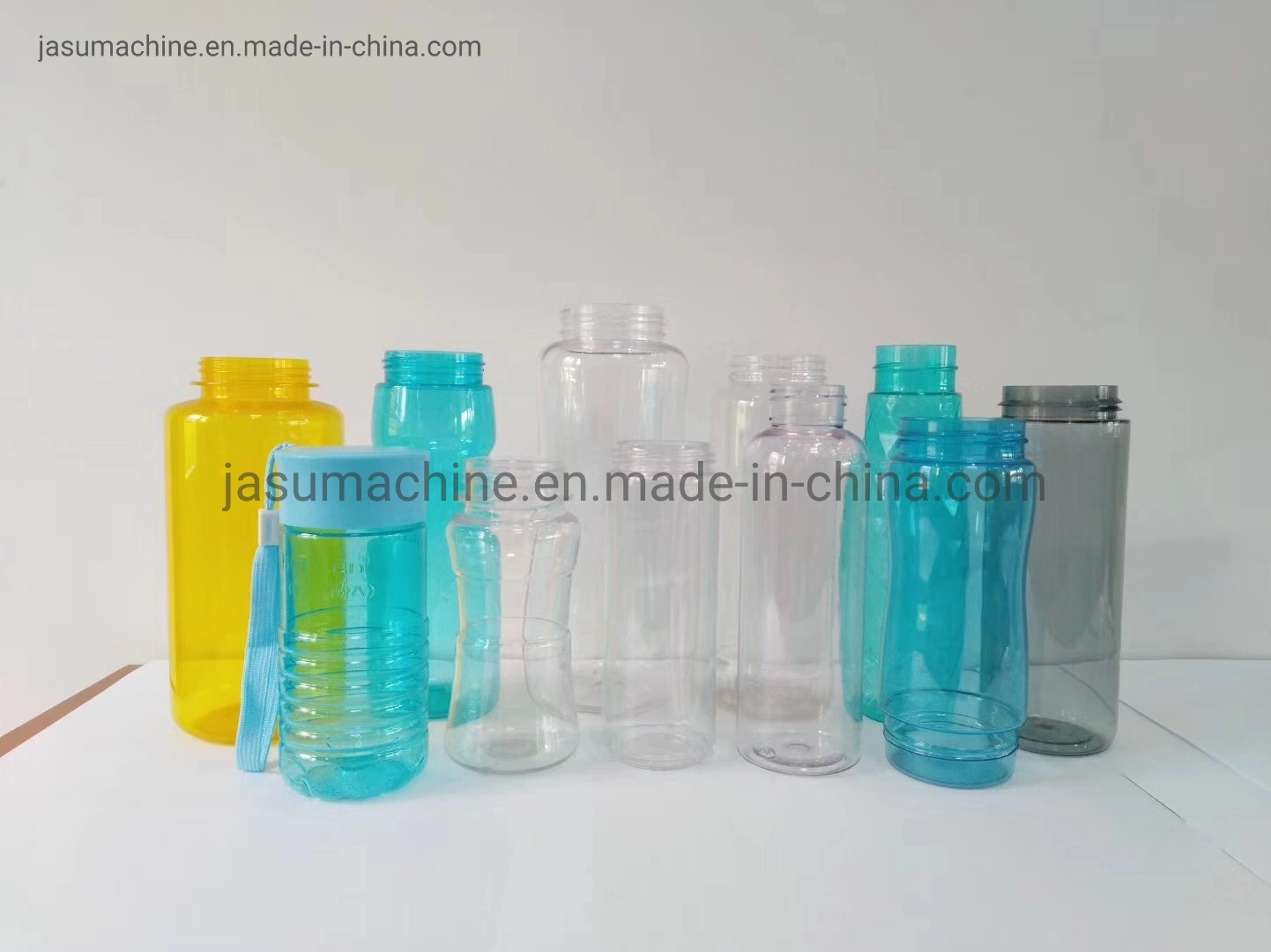 Plastic Transparent PE PP PC Pctg Tritan PLA Sk Sport Water Bottle Blow Moulding Machine Full Automatic One Step Plastic Injection Blowing Molding Machine