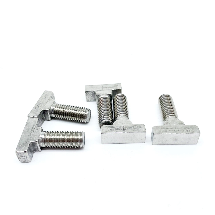 Stainless Steel T Slot Shaped Track Bolt for Solar Roof Mounting T-Bolt