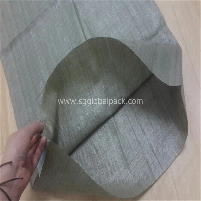 Dark Green Garbage Polypropylene Woven Bags 50kg