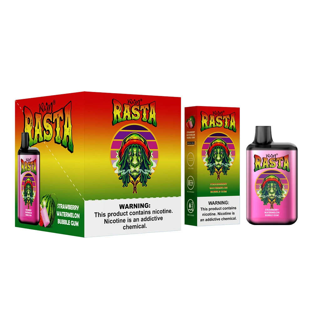 Randm Rasta 5500 Puffs Mesh Coil Wholesale/Supplier Elf Vape Popular Box Design