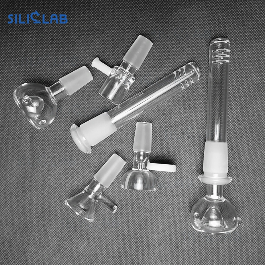 Nuevo transparente cristal Heat-Resistant Banger de Cuarzo ahumado de uñas DAB Bowl