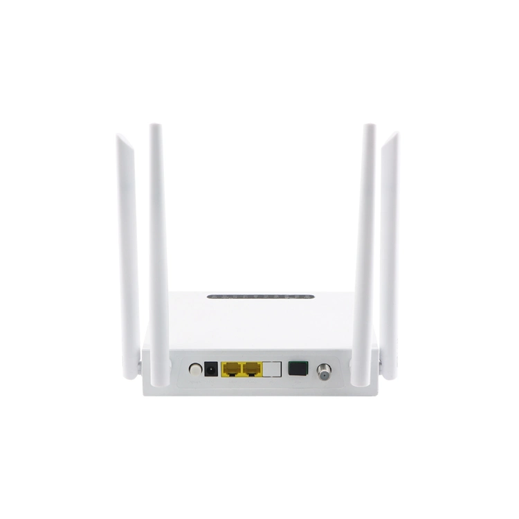 2022 New Type FTTH Network Xpon ONU Device with 2ge+CATV+2WiFi 2.4G&5.8g Optic Fiber Dual Band Ont