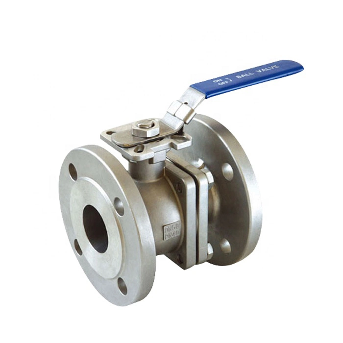 Stainless Steel CF8m Wcb 2 Piece Flanged End Ball Valve