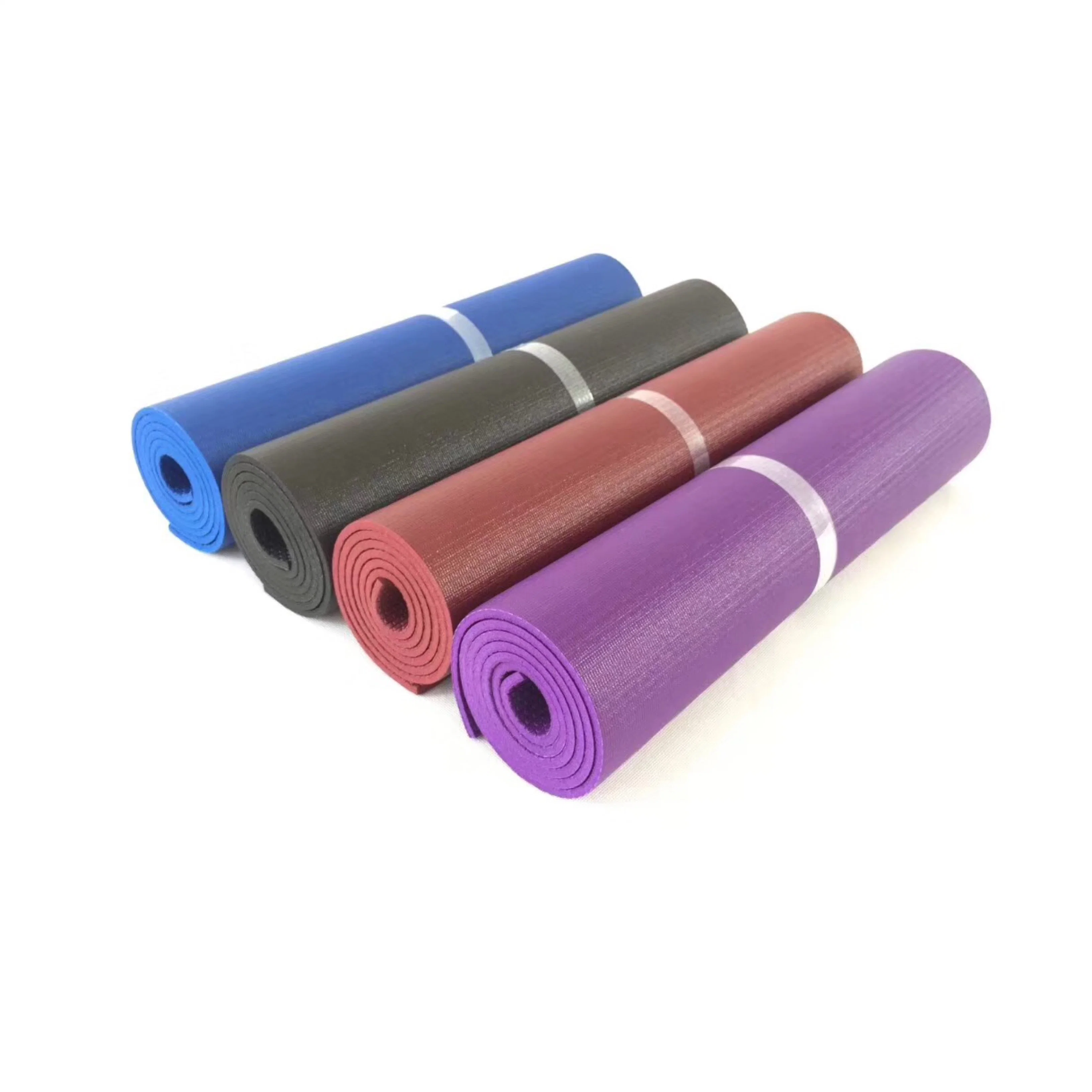 Floor Natural Rubber Gym Foam Yoga Mat PVC