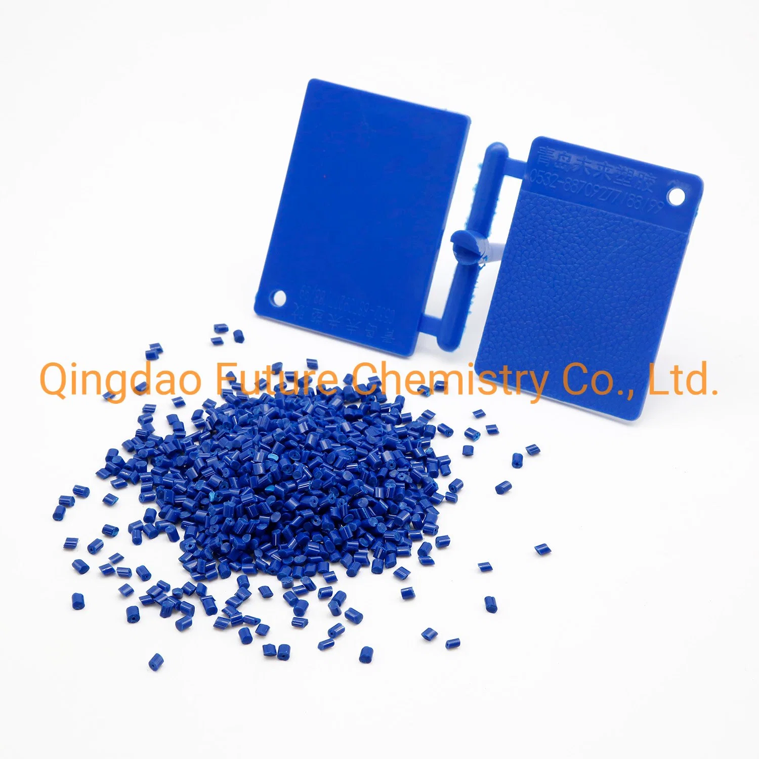ASA de plástico azul de la extrusora de plástico Film de PVC Resina Teja