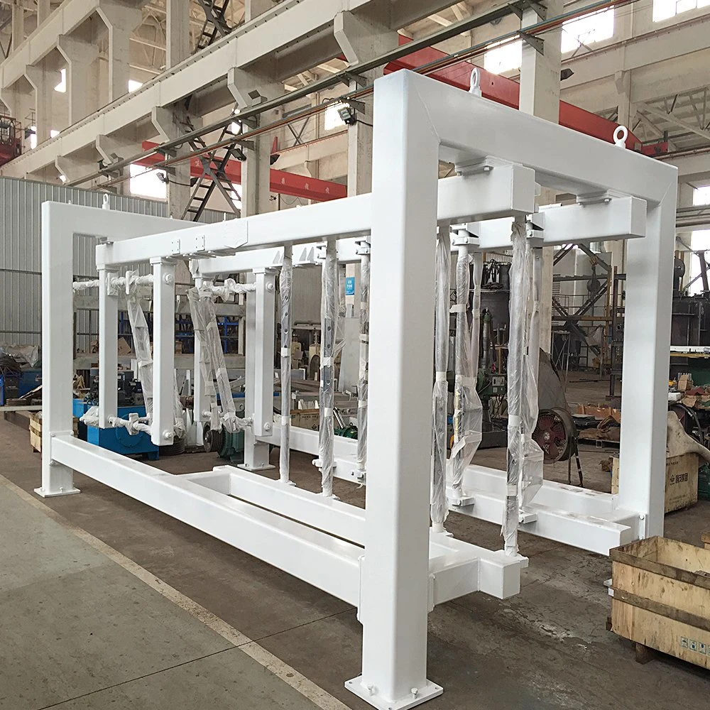 Transportador de correa totalmente automático de colocación de ladrillos de la máquina para la línea de producción automática de Rotary