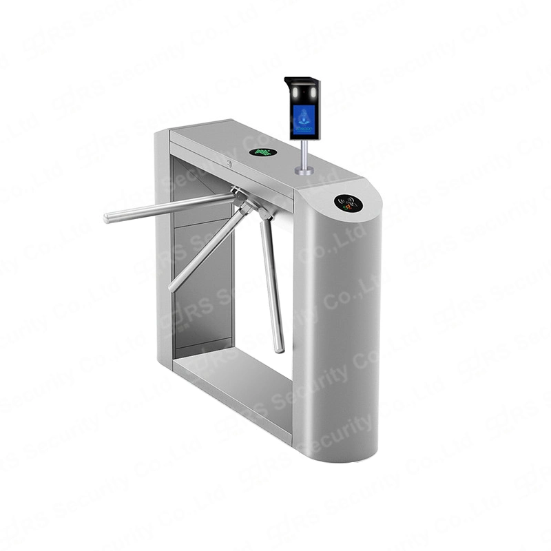 Metro Station Coin Swallowing 3 Arms Turnstile Gates Stainless Steel 316 Tripod Barrier Doors Accessory