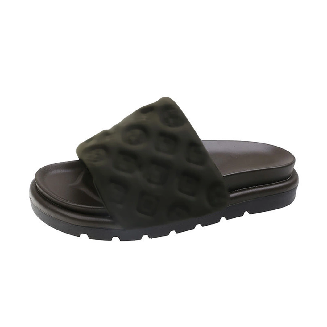 Mayorista Personalizar Hombres EVA Slider Zapatillas Zapatos de jardín Slider Casual Transpirable Calzado de ducha de verano