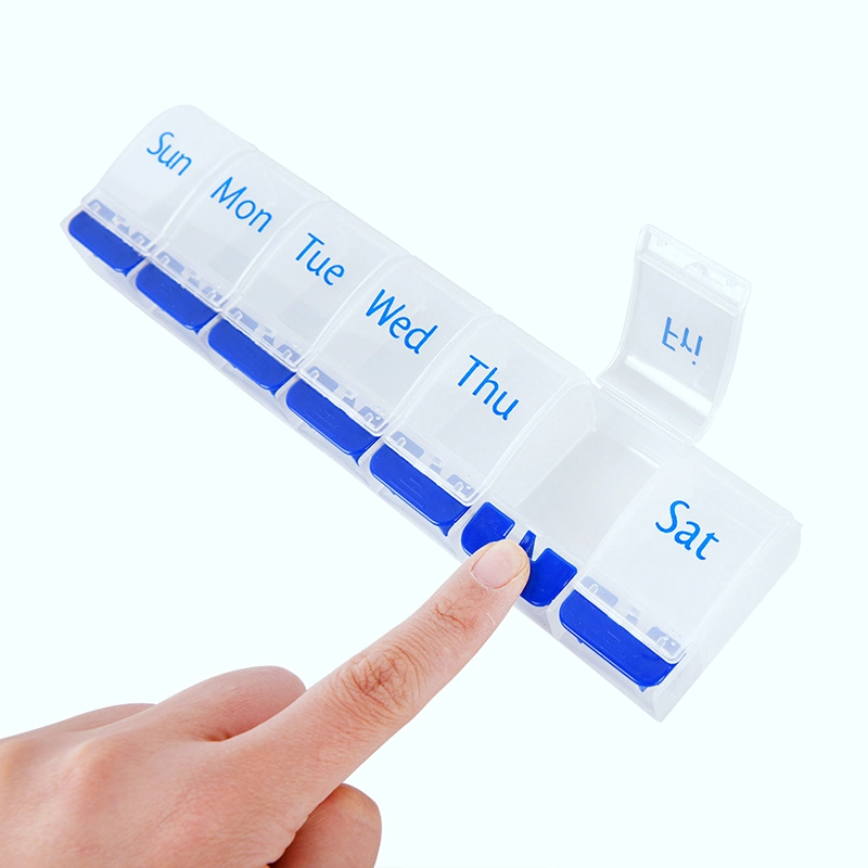 Weekly 7 Days Tablet Mini Medicine Drug Holder Pill Box