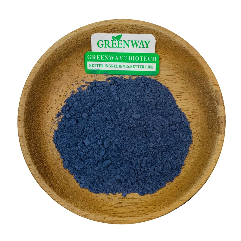 Organic 450 Mesh Water Soluble Anti-Oxidant Blue Colorant Butterfly Pea Flower Powder