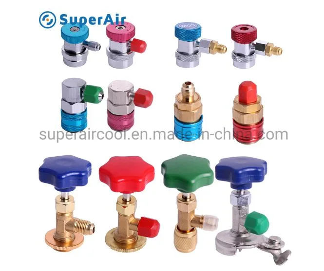 Y-Valve, Refrigerant Cylinder Valve with Pipe