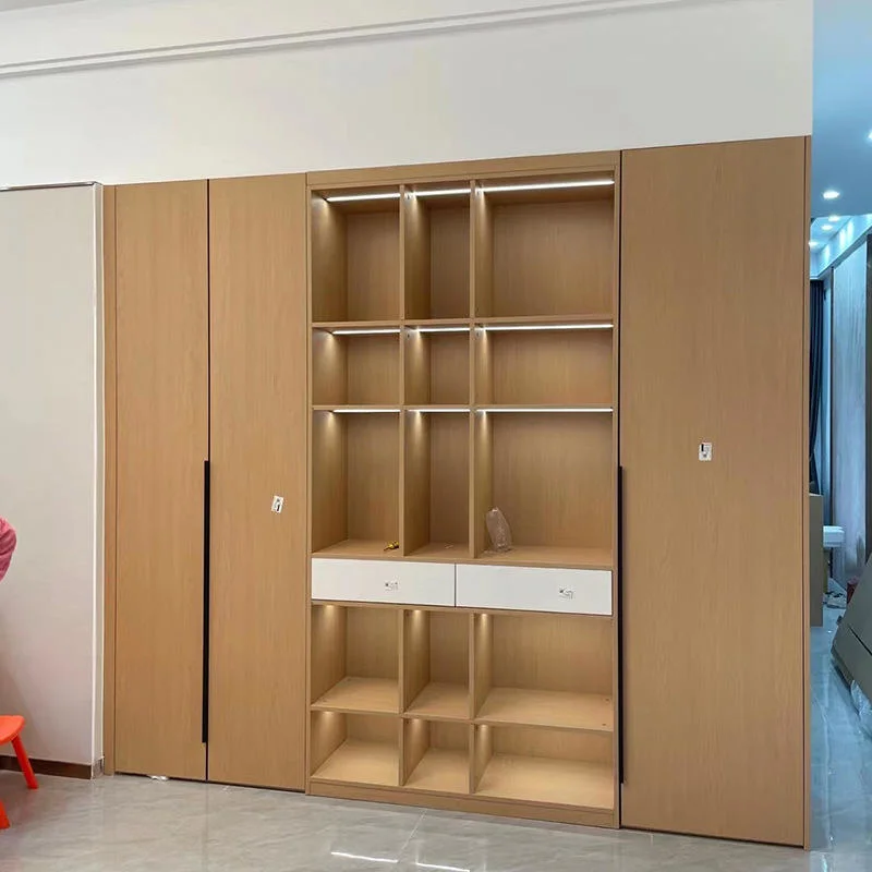 Customize Bedroom Home Sintered Stone Wall Cabinet Closet Organizer Wardrobe Clothes Storage Shelves