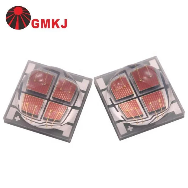 Chips de quatro LED infravermelho de cerâmica 1W 3W IR LED 4W 12W 940nm LED infravermelho 950nm 5050 Chip SMD LED de infravermelhos