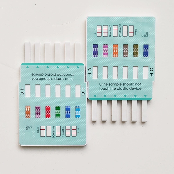 Poct Multi-Drug Rapid Test Urine Cup Cassette Dipstick Card Thc/Coc/Mop/Opi/AMP/Met/Bzo