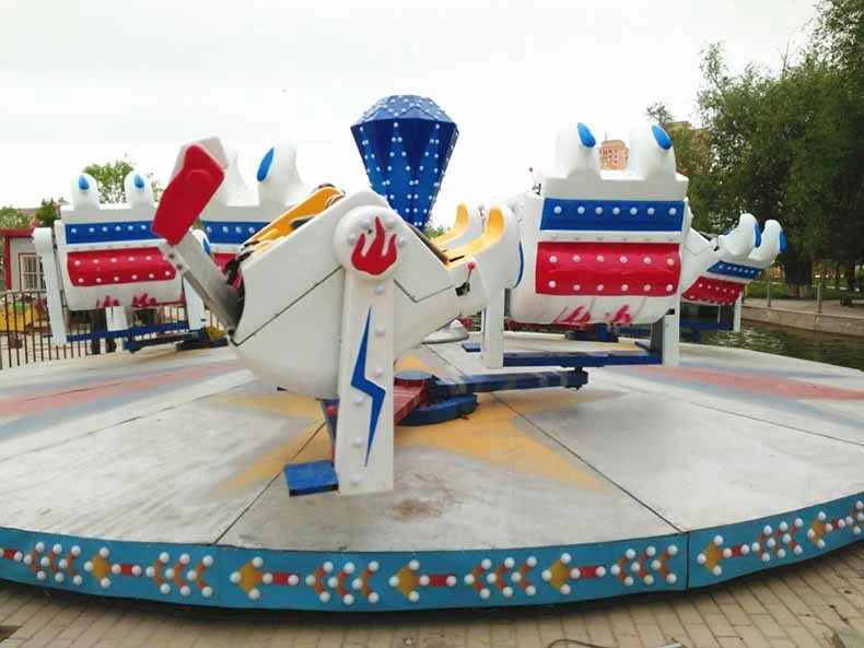 Outdoor Indoor Kiddie 24 People Ride Interstellar Traversing Playground Equipment