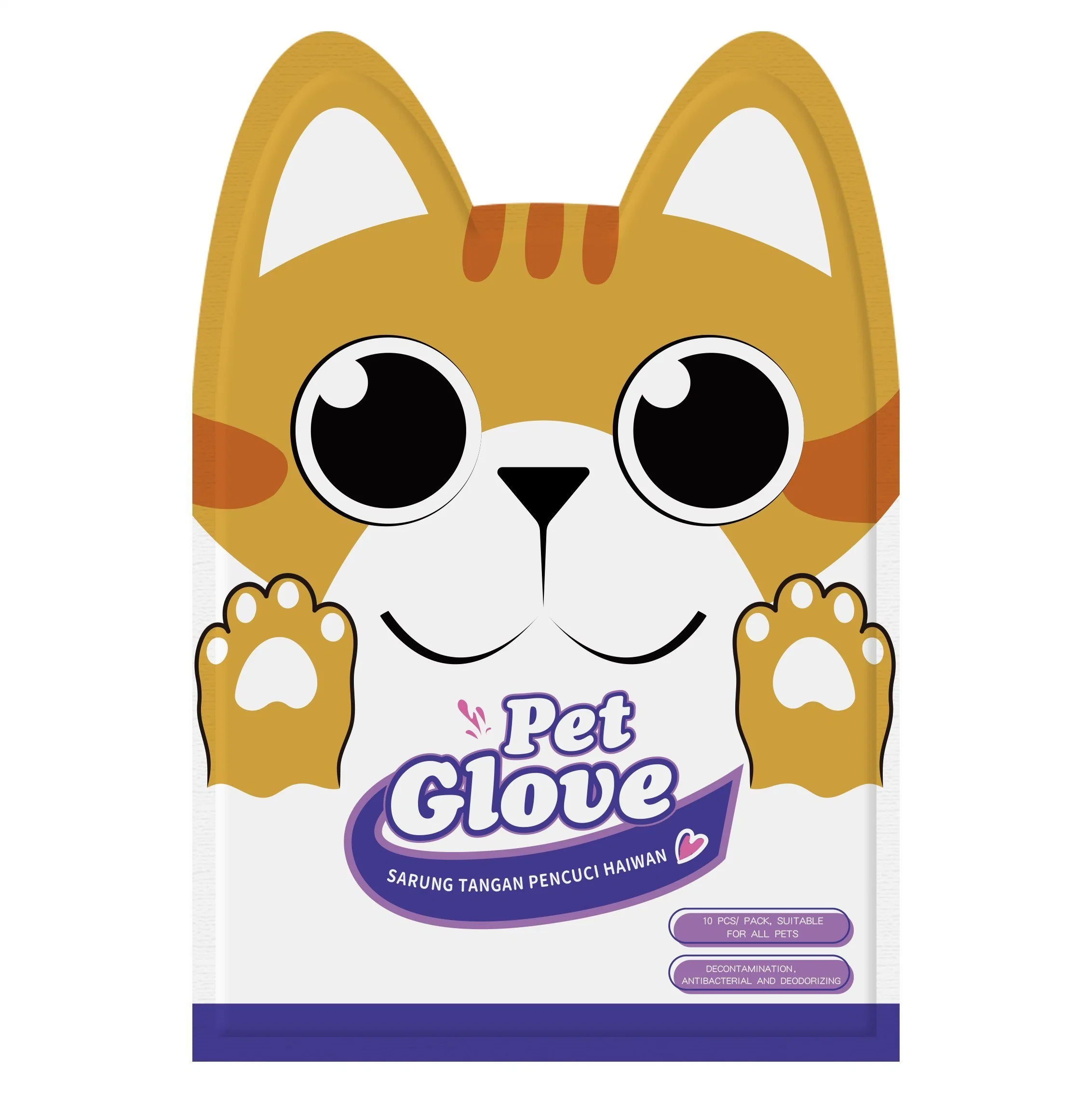 Pet Accessories Cat Litter Towel Wipes Cat Dog Sanitary Grooming Products Cleaning Gloves Pet Products