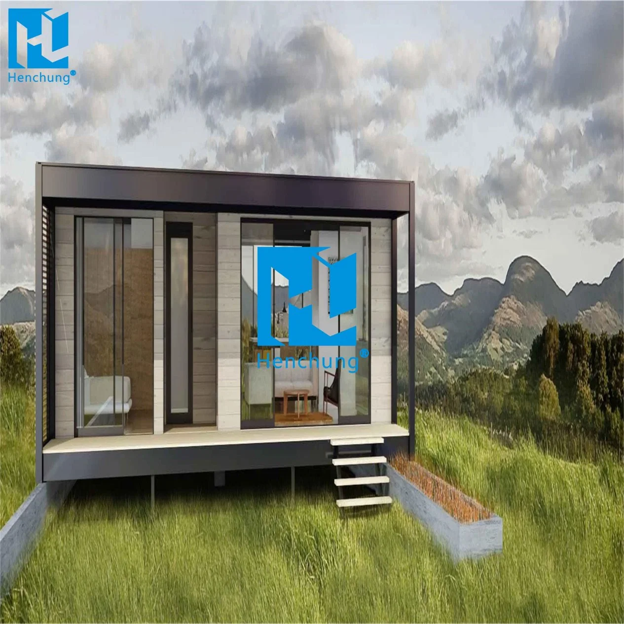 Detachable Modular Prefabricated Standard Storage Flat Pack Container Home Prefab Wooden House