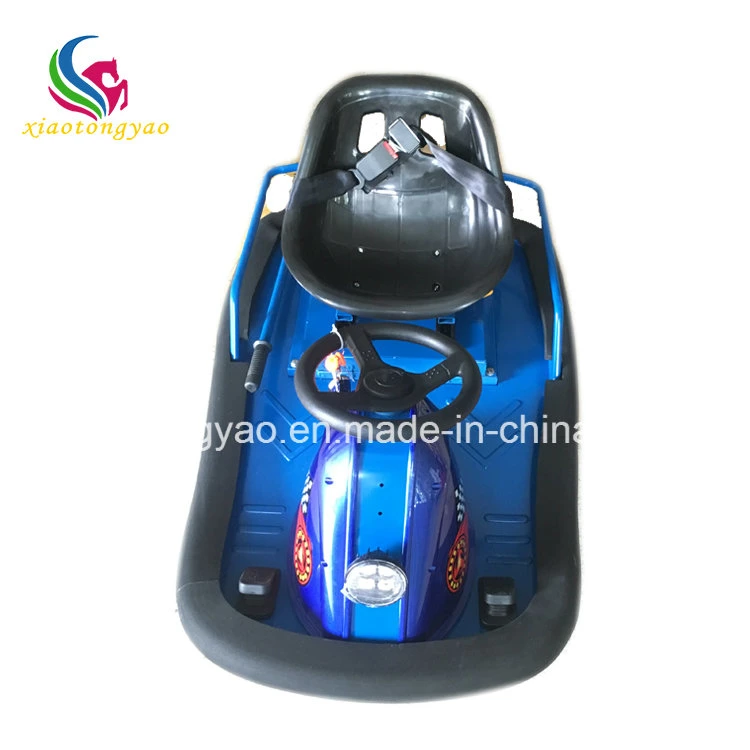 Lead Acid Battery Crazy Electric Crazy Kart with LED Light Go Kart