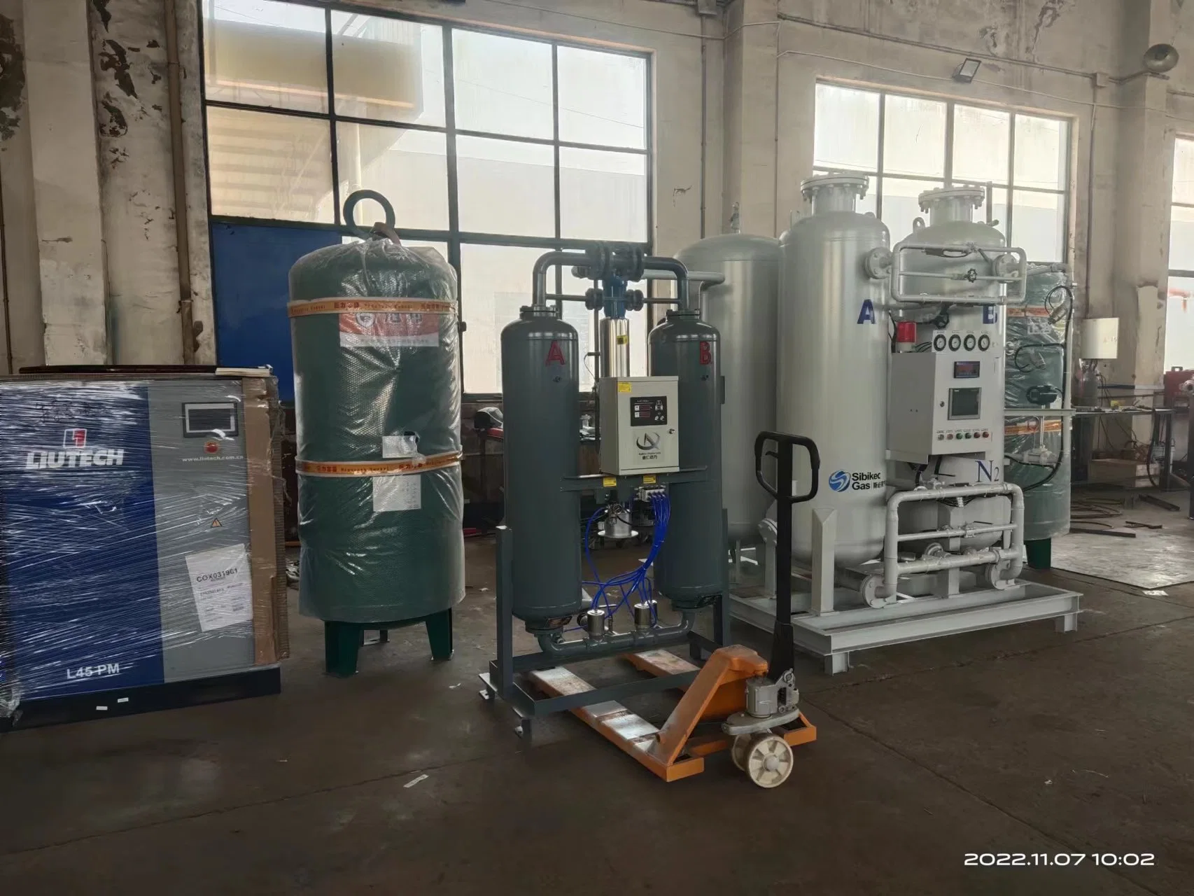 Industrial Nitrogen Purity 99.9% System Equipment Machine Price Gas Nitrogen Generator