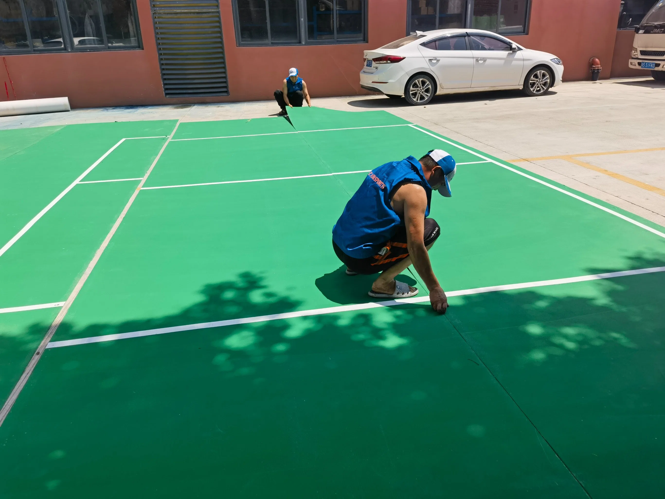 Pickleball Backyard Court Flooring Roll Professional Sport Surface 44FT*20FT 3mm