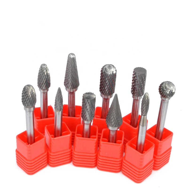 Manufacturer Wholesale/Supplier Free Sample 6mm Tungsten Rotary File Carbide Burrs Set for Jewelry