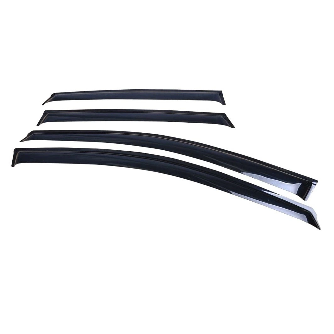 Slim Style Window Visor Smoke Tinted Sun Rain Shade Guards