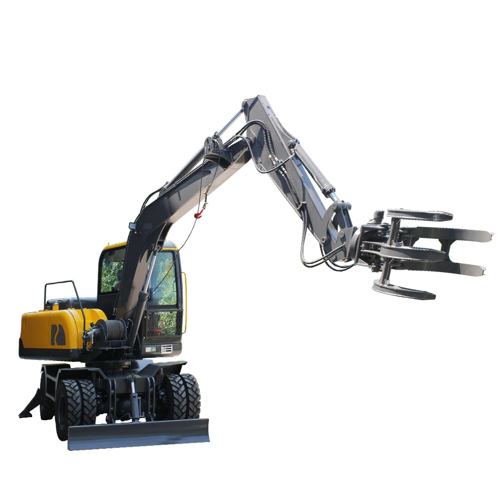 Construction Micro Indoor Demolition Digger Road Crushing Compact Excavator Mini Excavator 1 Set