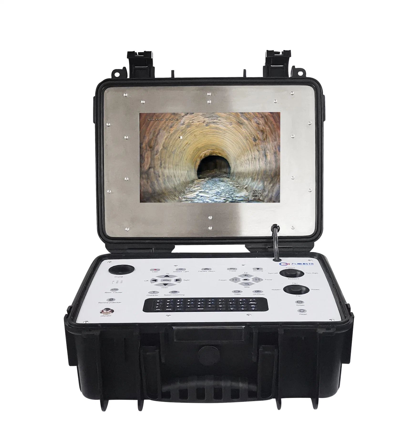 Sewerage Pipeline Inspection Camera with 360 Degree Rotate Lifting Camera