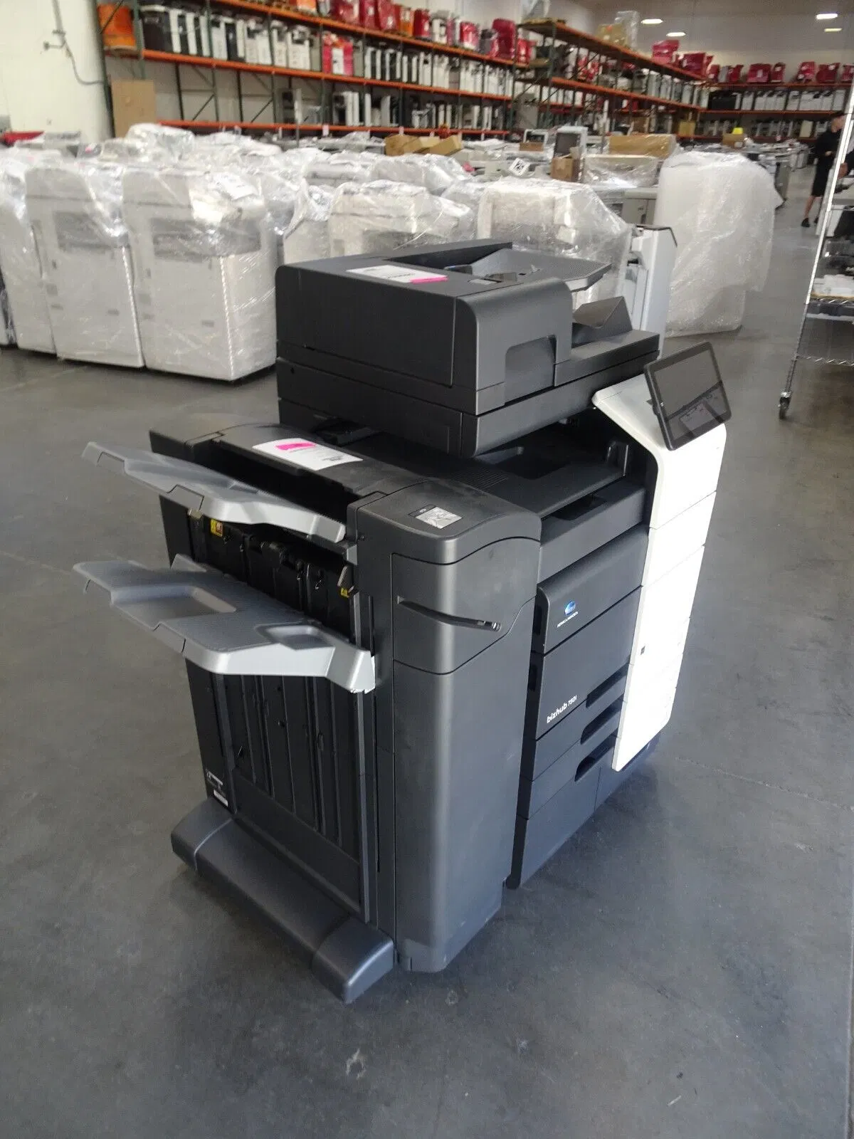 Konica Minolta Bizhub 750I Copier Printer Scanner - Only 104K Copies - 75 Ppm