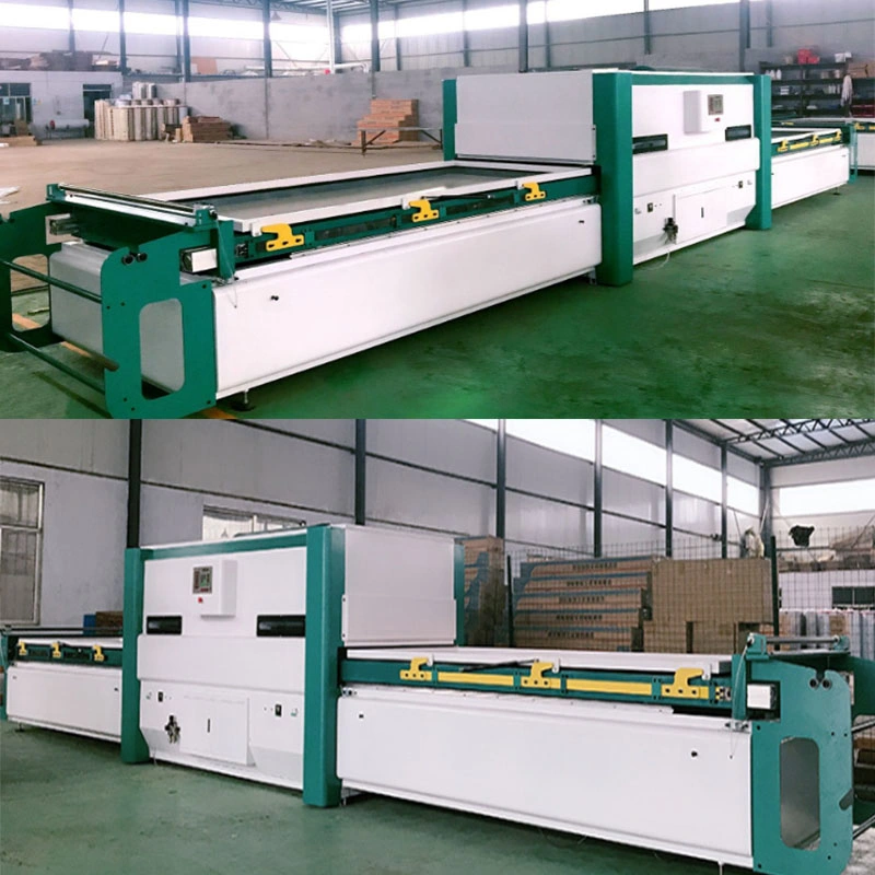 Ws2500 Woodworking Machinery Full Automatic PVC Film Veneer Paper Laminating Vacuum Membrane Press Machine