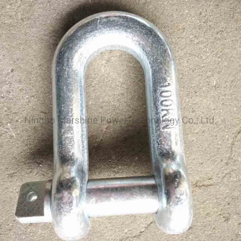 U Shackle Aerial Cable Tools Safety Stringing Equipment for Connecting Link