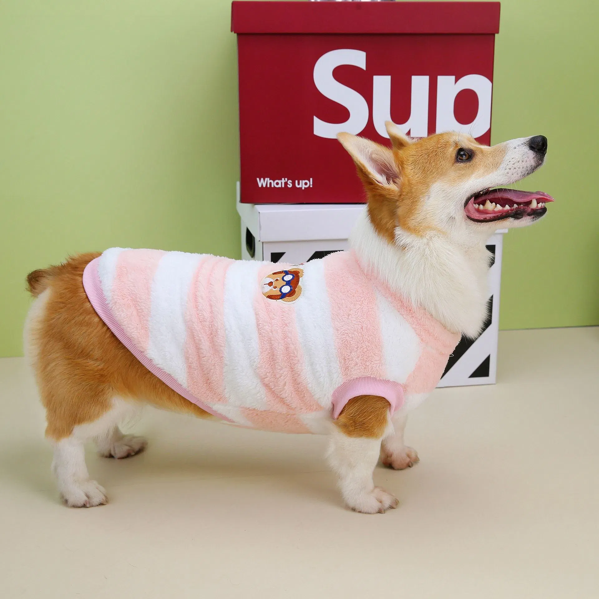 Classic Knitwear Sweater Warm Winter Pet Coat for Smal Puppy