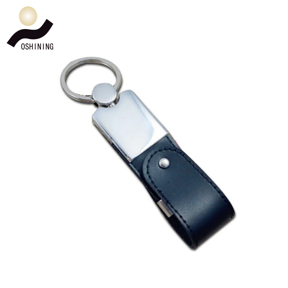 El cuero una memoria flash USB unidad USB sticks USB (disco de U-LT004)