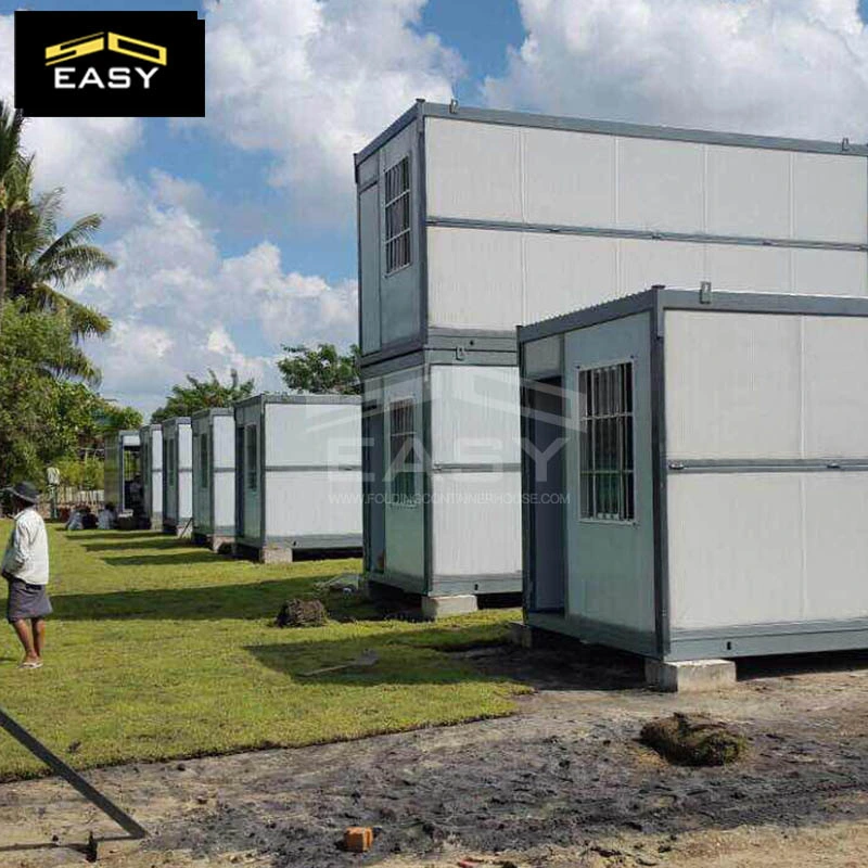 Portable Living Modular Prefabricated Casas Container House for Worker Accommodation