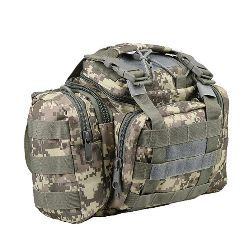 Pochette de l'appareil photo de Camping Camo tactique sport sac banane de l'Armée multifonction