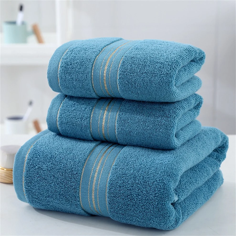 Turkish Beach Towel Kitchen Towels 100% Cotton Bath Towel Set