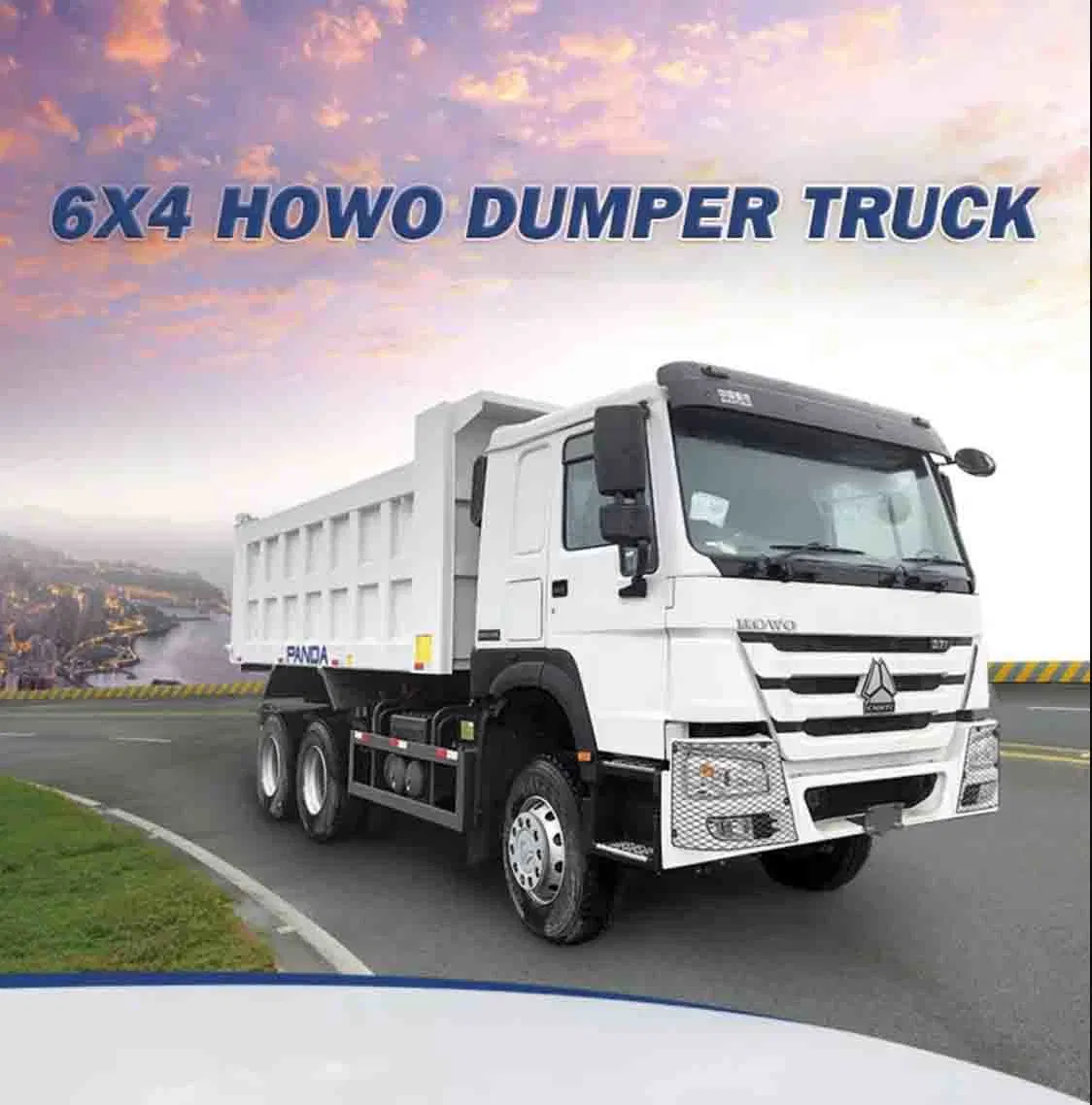 New 2023 Sinotruk Heavy Duty Truck/HOWO Dump Tipper Truck with Crane