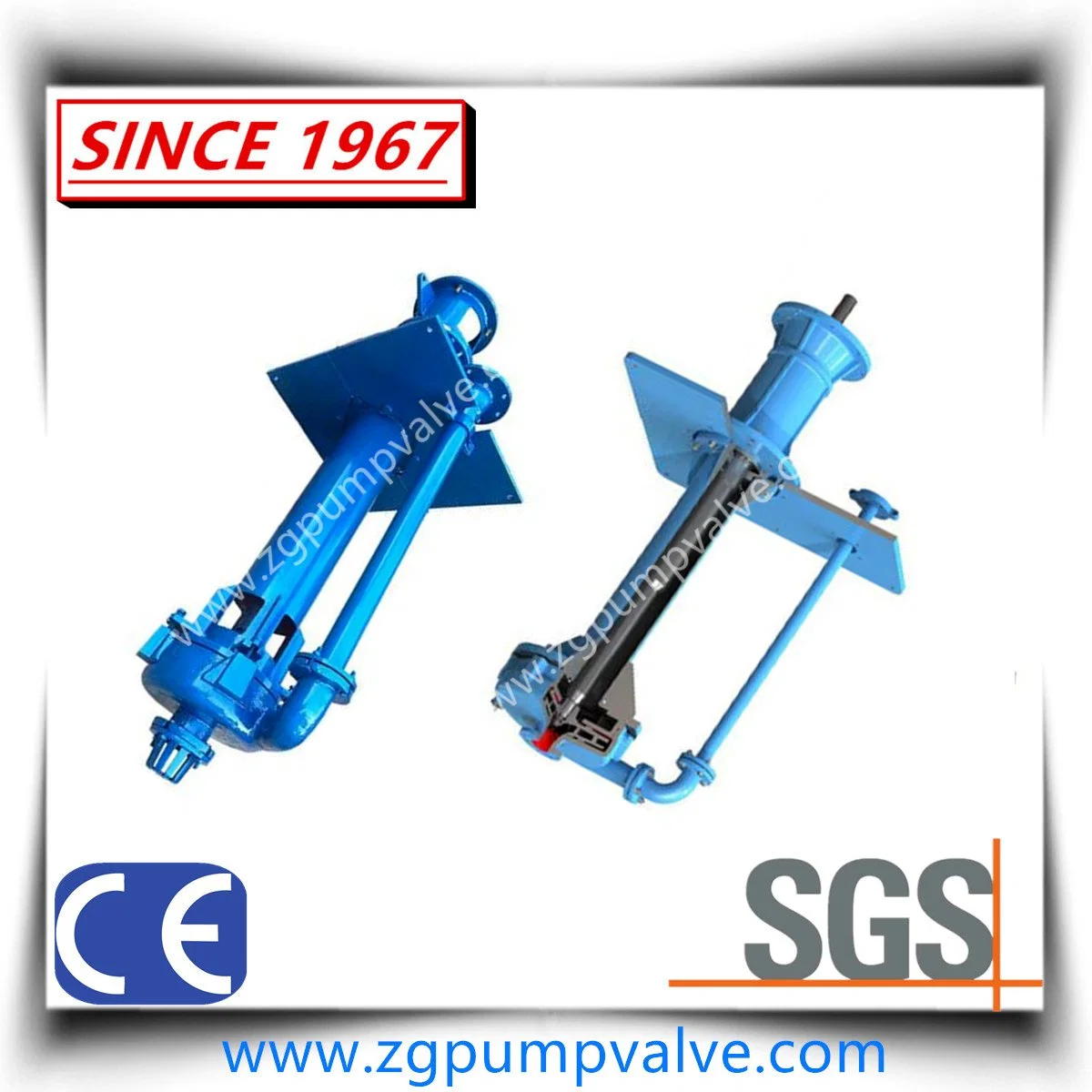 Vertical Long Shaft Overhung Multistage Turbine Seawater Sump Pump Submersible Impeller/Propeller