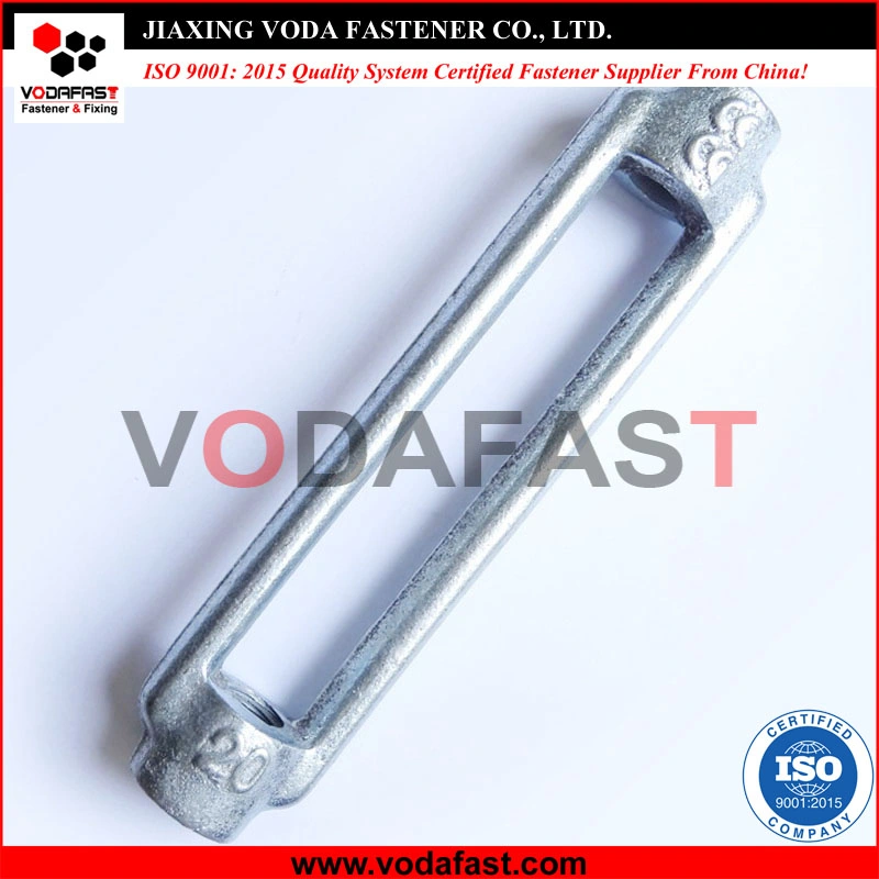 Vodafast DIN 1480 Drop Forged Wire Rope Turnbuckle Zinc Plated